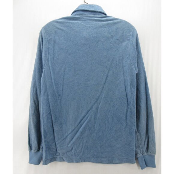 VINTAGE Polo Shirt Small Terry Knit Classic 70s 80s Pullover USA Made * - Picture 7 of 10